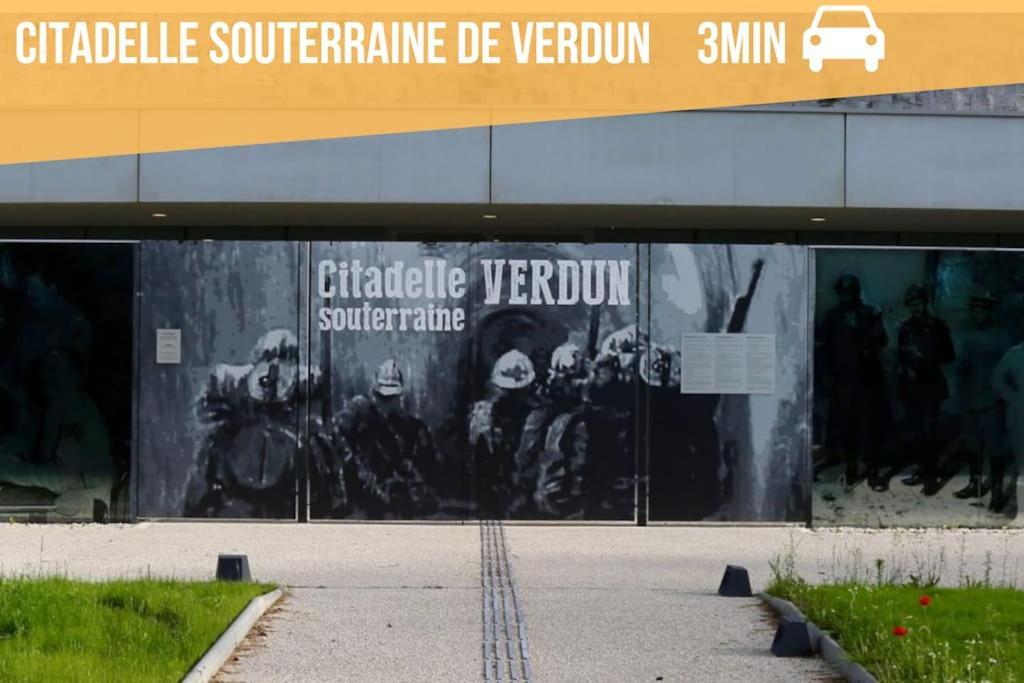 默兹河畔凡尔登La Vue Sur La Digue公寓 外观 照片